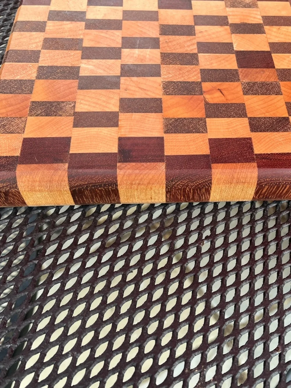 Hand Made End Grain Cutting Boards- made from 100% Reclaimed Hardwood
